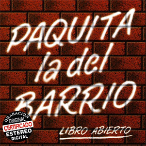 Álbum Libro Abierto de Paquita la del Barrio