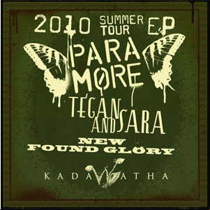 Álbum 2010 Summer Tour (EP) de Paramore