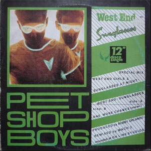 Álbum West End - Sunglasses de Pet Shop Boys