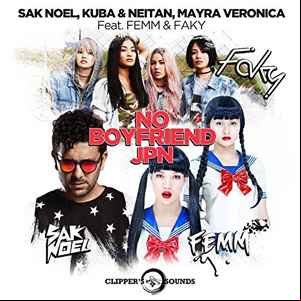 Álbum No Boyfriend JPN de Sak Noel