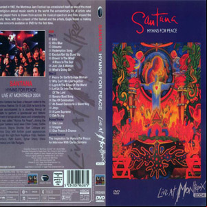 Álbum Hymns Of Peace (Live At Montreaux 2004) (Dvd) de Santana