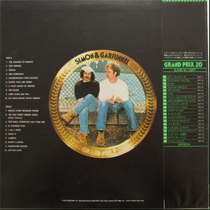 Álbum Grand Prix 20 de Simon And Garfunkel