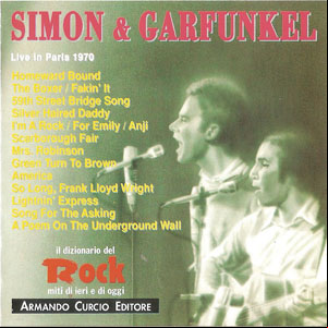 Álbum Live In Paris 1970 de Simon And Garfunkel