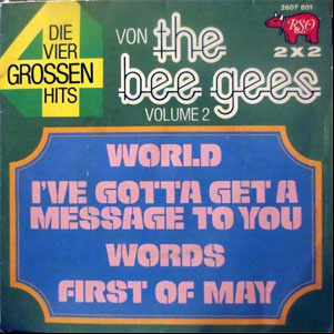 Álbum Die Vier Grossen Hits Vol.2 de Bee Gees
