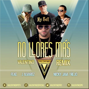 Álbum No Llores Más (Remix) de Valentino