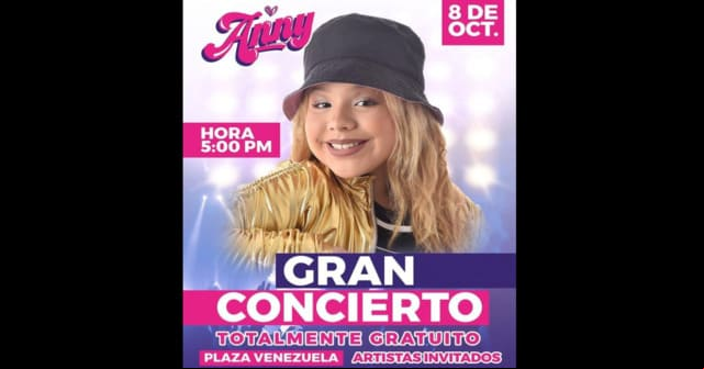 Anny “La Niña del Flow” le dará la bienvenida al regreso a clases con un gran concierto