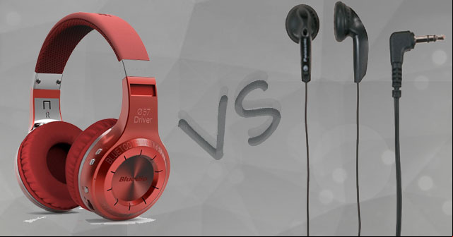 Audífonos inalámbricos vs. auriculares con cable