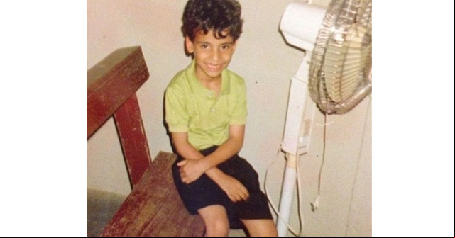 Foto de Arcángel cuando era niño Foto de Arcangel cuando era niño