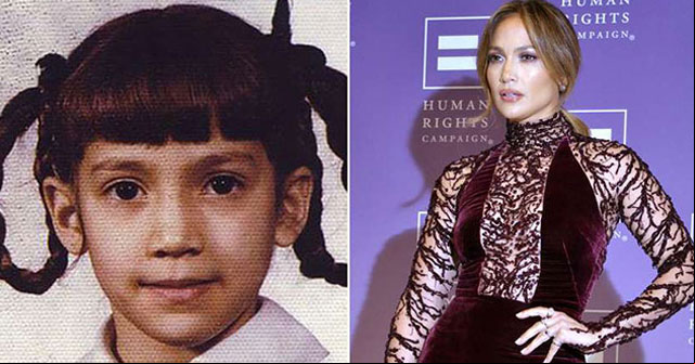 Foto de Jennifer Lopez cuando era niña Foto de Jennifer Lopez cuando era niña