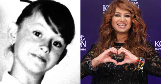 Foto de Paulina Rubio cuando era niña Foto de Paulina Rubio cuando era niña