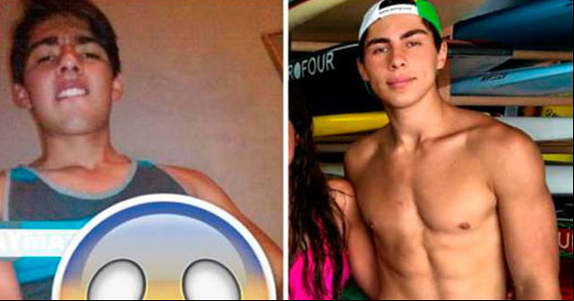 Lorenzo Valentino Figueroa, hijo mayor del reconocido intérprete Chayanne niega ser el que aparece en fotos sexuales difundidas en un sitio gay