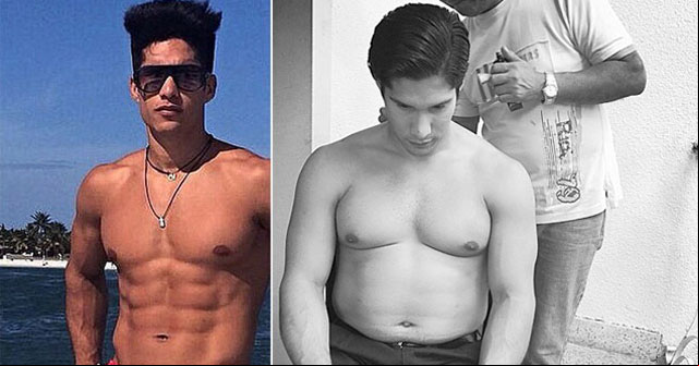 Chino se transforma en obeso para cumplir un sueño