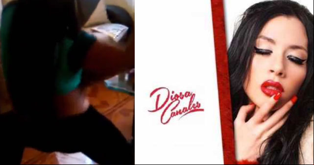 Mujer bailó al ritmo de Diosa Canales