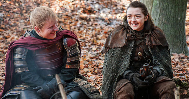 Ed Sheeran debuta en la séptima temporada de “Game of Thrones”