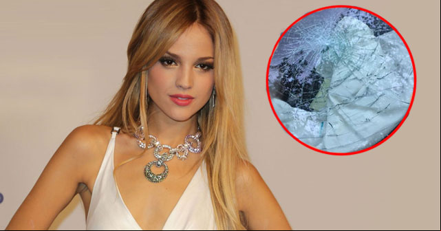 Eiza González sufre un accidente automovilístico (+FOTOS) 