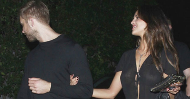 ¿Nueva relación? Calvin Harris es captado junto a Eiza González