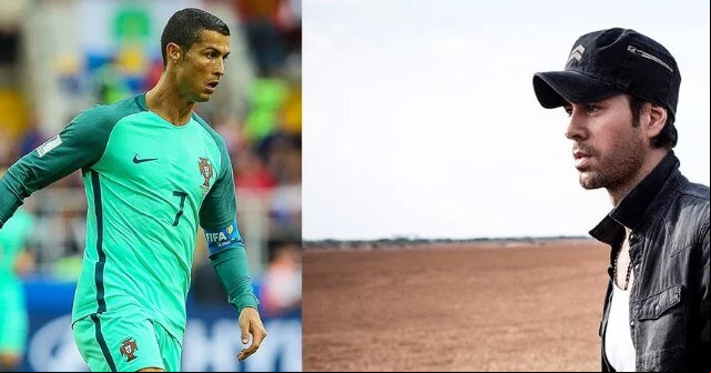 Cristiano Ronaldo felicitó a Enrique Iglesias por un bonito gesto