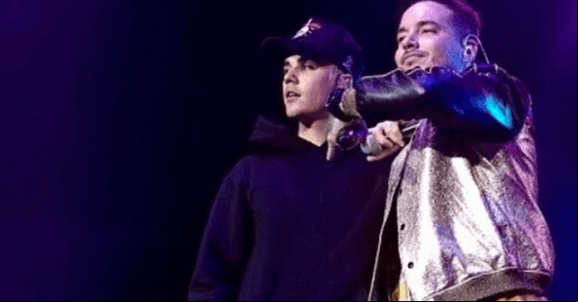 ¡J Balvin y Justin Bieber comparten escenario juntos! [VIDEO]
