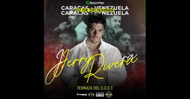 Jerry Rivera - Concierto en CCCT, Venezuela