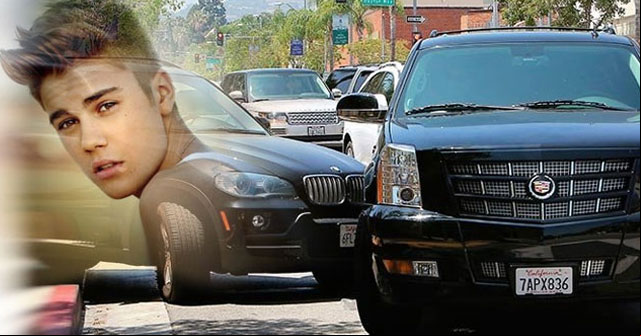 Justin Bieber involucrado en accidente entre Cadillac Escalade y un BMW