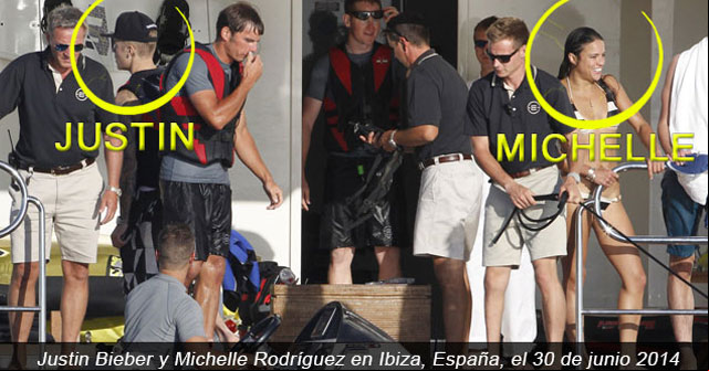 ¿Selena Gómez con Cara Delevigne y Justin con Michelle Rodríguez?