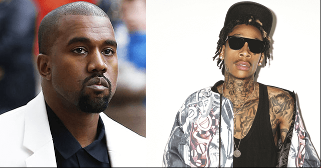 Los raperos Kanye West y Wiz Khalifa se pelearon por Twitter