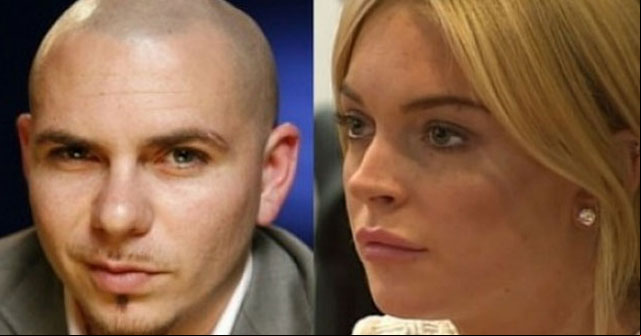 Lindsay Lohan demanda a Pitbull por difamación