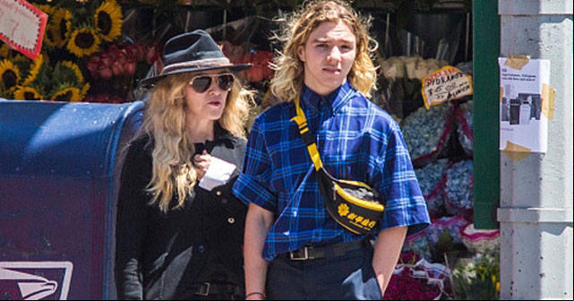¡Problemas! El hijo de Madonna es detenido por posesión de marihuana