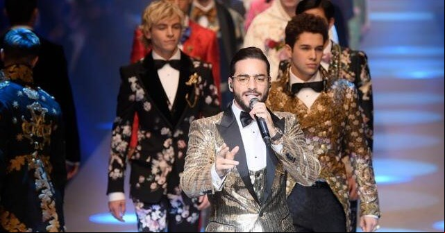 Maluma se montó en las pasarelas de Dolce & Gabbana