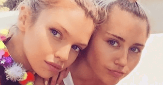 ¡Pilladas! Mira como encontraron a Miley Cyrus y a Stella Maxwell [VIDEO]