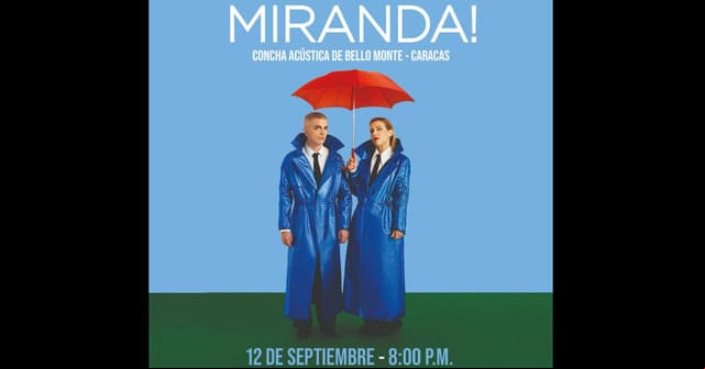 Venezuela vivirá un concierto inolvidable con Miranda!