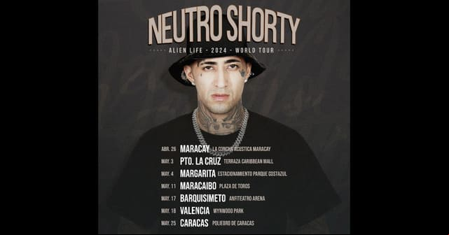 Neutro Shorty presentará su primer concierto en el Poliedro de Caracas