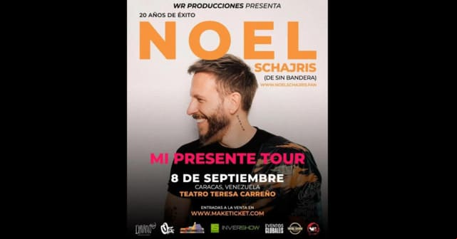 Noel Schajris - Tour “Mi Presente” en Venezuela
