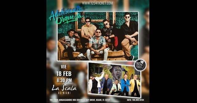 Adolescentes Orquesta presentará un gran show junto a “Latin All Stars” en “La Scala” Miami