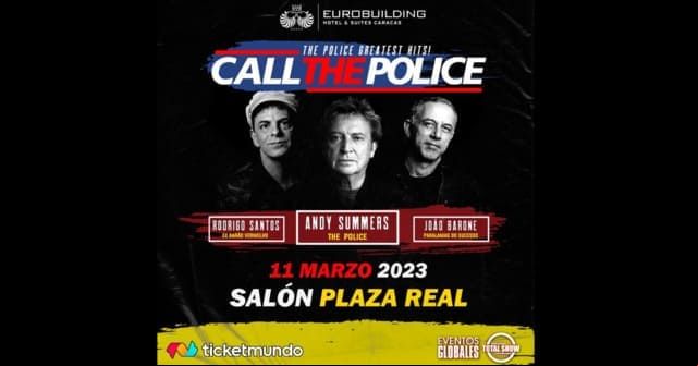 “Call The Police” llega a Venezuela con Andy Summers para rendir tributo a The Police