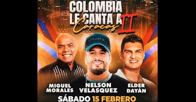 “Colombia le canta a Caracas” en su segunda edición para el 2025