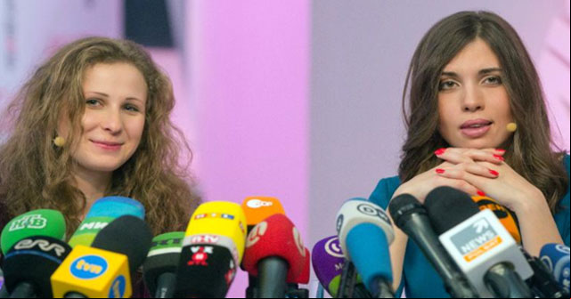 Las Pussy Riot desean comenzar una carrera política en Moscú