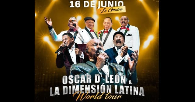 Oscar D’ León y La Dimensión Latina - Concierto en La Guaira