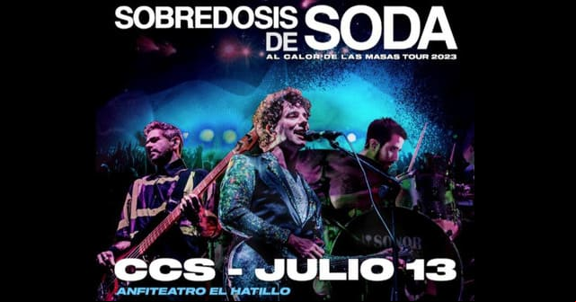 Sobredosis de Soda el más importante tributo a Soda Stereo regresa a Venezuela