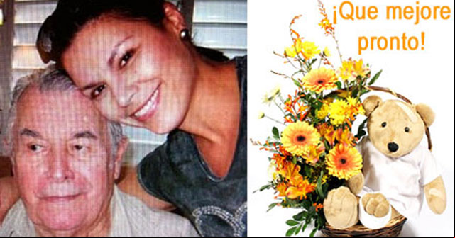 Padre de Olga Tañón esta delicado de salud