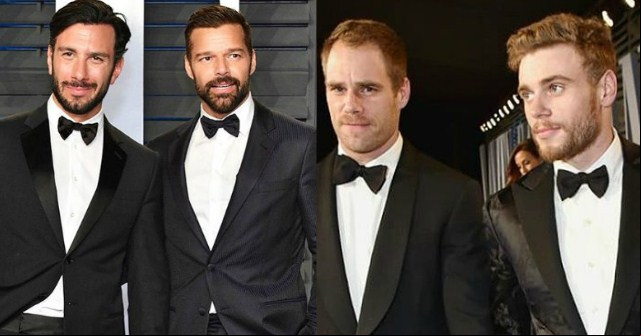 Ricky Martin y su novio captan la atención de otra pareja gay (+FOTOS)
