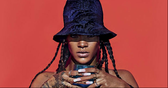 Rihanna posa desnuda para una revista sa