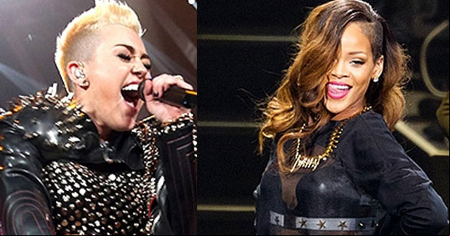 Miley Cyrus y Rihanna enseñaron de más en la amfAR Inspiration Gala