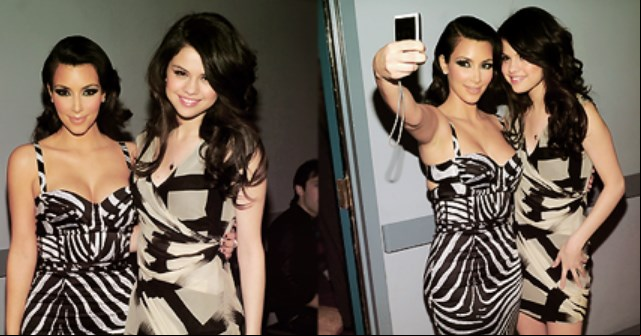 Kim Kardashian quiere destronar a Selena Gómez de Instagram