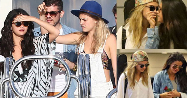 Selena Gómez estrena romance lésbico con Cara Delevigne