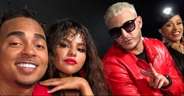 Selena Gomez prepara una bomba musical junto a Ozuna, Cardi B y DJ Snake (+FOTOS)