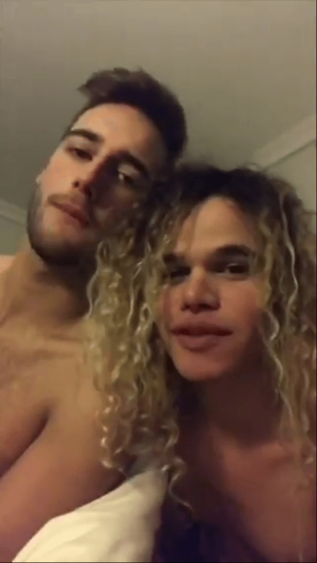 Tonny presentó a su Tonny presentó a su amor de invierno