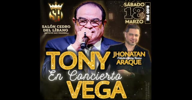 Tony Vega vuelve a Caracas en concierto