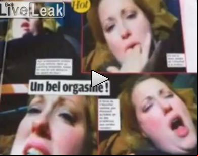Capturas del video porno de la cantante Adele Video Porno de Adele