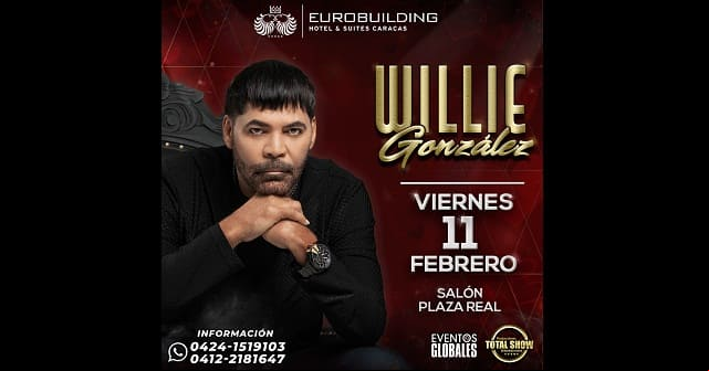 Willie González se reencuentra con Venezuela para celebrar el “Día de los Enamorados”